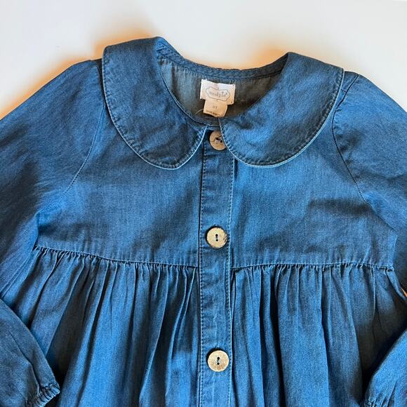 NEW Mud Pie Denim Dress & Headband - Picture 5 of 8